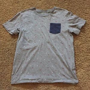 Blue Crown Pocket Tee